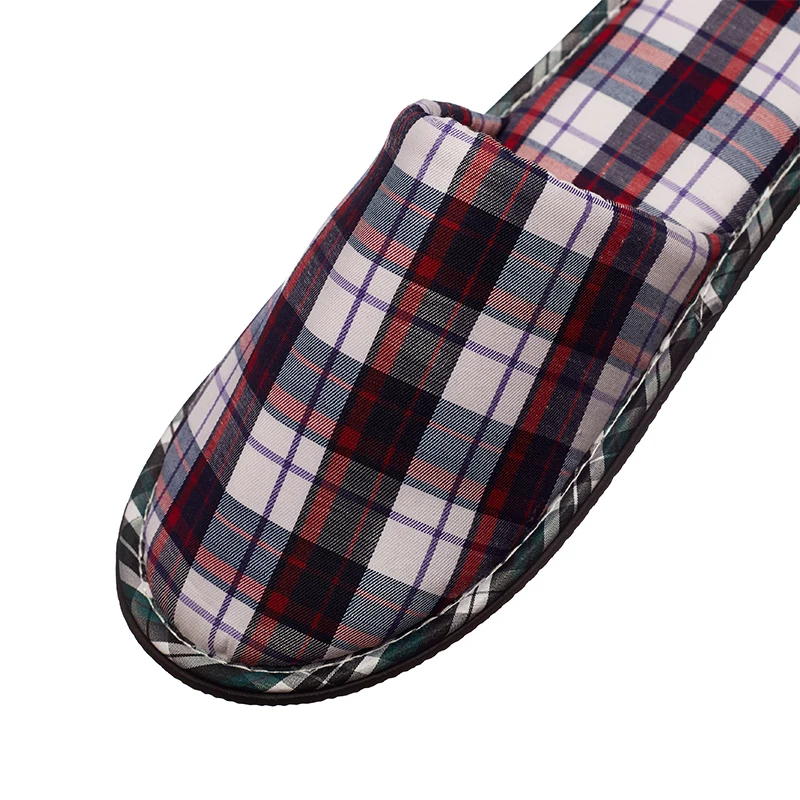 Cheap Wholesale Slippers Simple Design Cotton Velour Spa Hotel Disposable Slippers With Logo