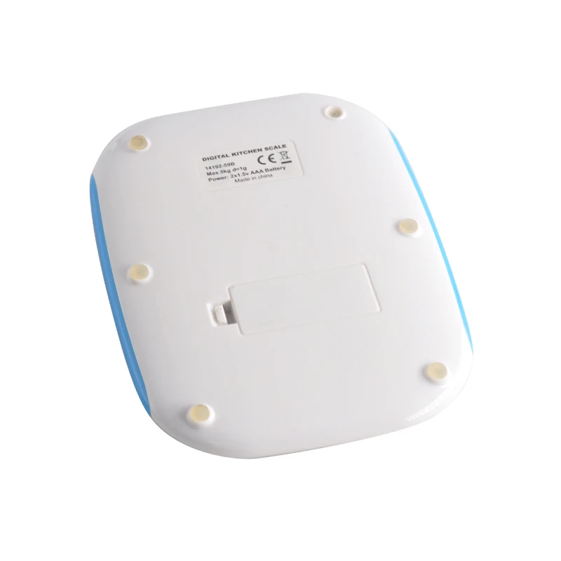 Constant-59B 5kg/1g High precision Mini Digital colorful design ABS plastic plate Electronic Kitchen Scale