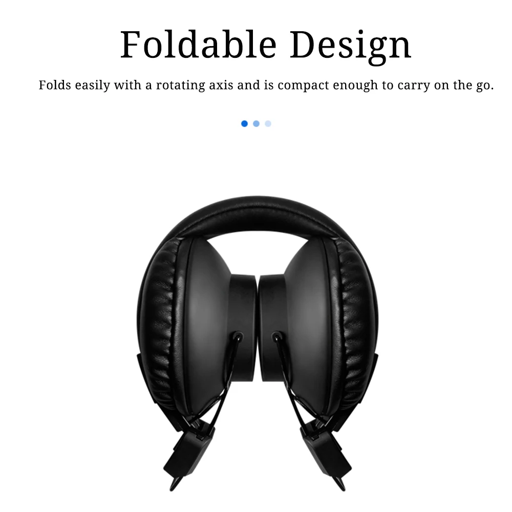 Esports-Grade Wired Over-Ear Headphones Supports Stereo Sound Effects Designed For Live Streaming And Studio Recording
