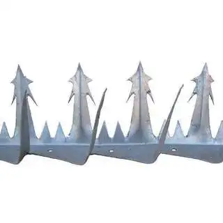 Fence Top Wall Anti Climb Steel Cat Bird Deterrent Spikes Strips