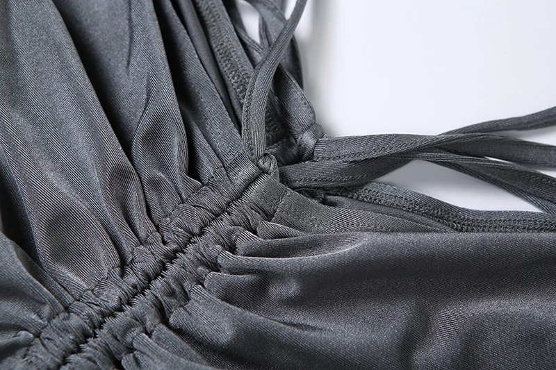 Fashion trend trouser women plus size sexy drawstring solid color slim fit flare pants