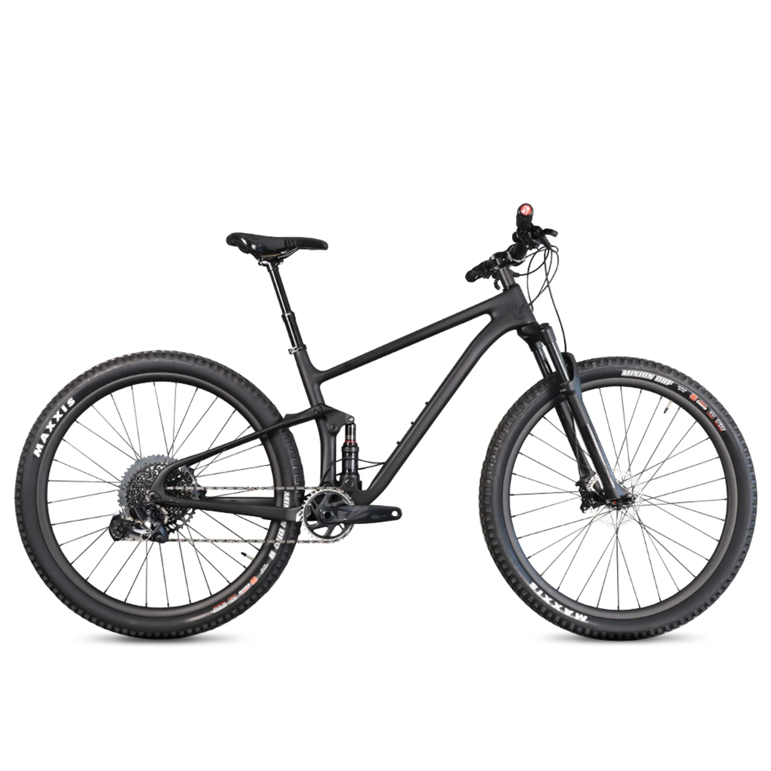 Top rated ultra light mtb carbon hardtail match NX group set frame  fully internal cable 29er M17 carbon mtb bike