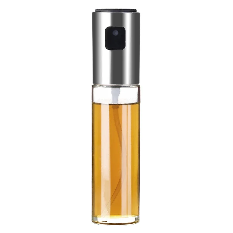 Barbecue Glass Mixing Condiment Bottle Vinegar Soy Sauce Spray Oiler Seasoning Condiment Bottle kitchen set Oil Dispenser