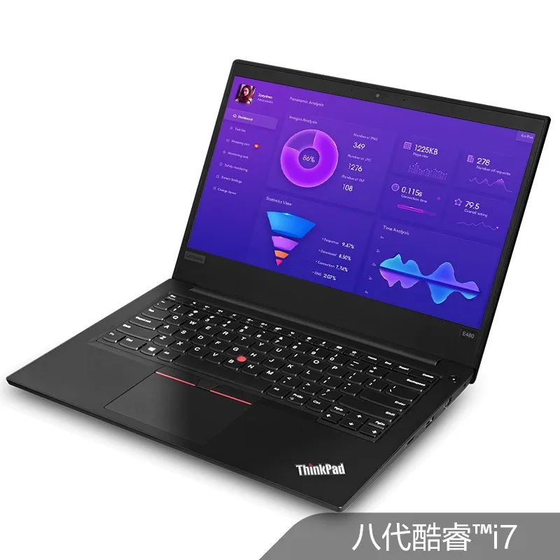 Lenovo laptop Original ThinkPad E470 / E480 / E570 / E580 business i7 used laptops i7-8550 notebook second-hand computers