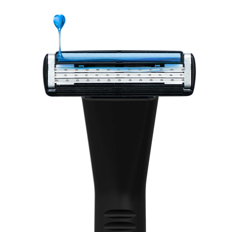 Best Quality 3 Layers Sharp Blade Razor Cartridge Stainless Steel Razor Blade for Shave