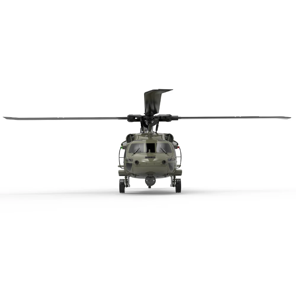 F09 RC Helicopter Brushless 1:47 Scale Of The UH60-Black Hawk 6 Channels Flybarless Arobatic Professional 6G/3D Remote Control