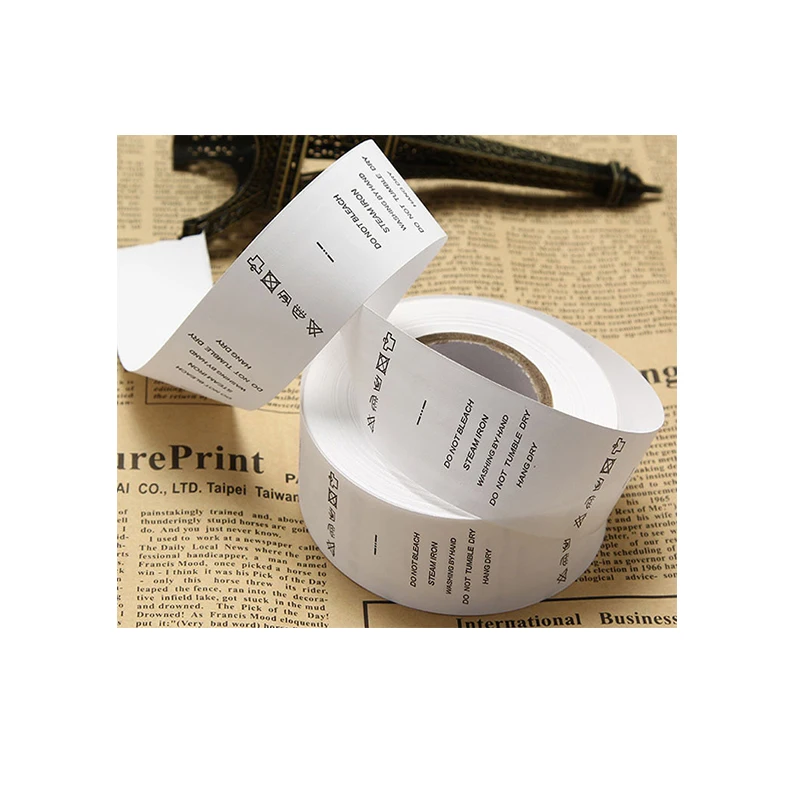 high quality polyester fabric rfid woven tag woven tags washing custom logo sew on woven labels for clothing