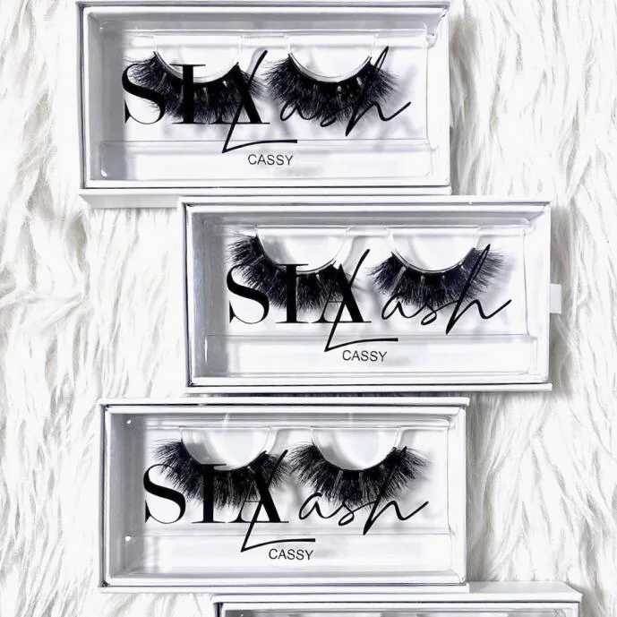Wholesale PVC Lashbox 3D Mink Eyelash Empty colorful Pull Out Eyelashes Packaging Custom White Drawer Lash Boxes