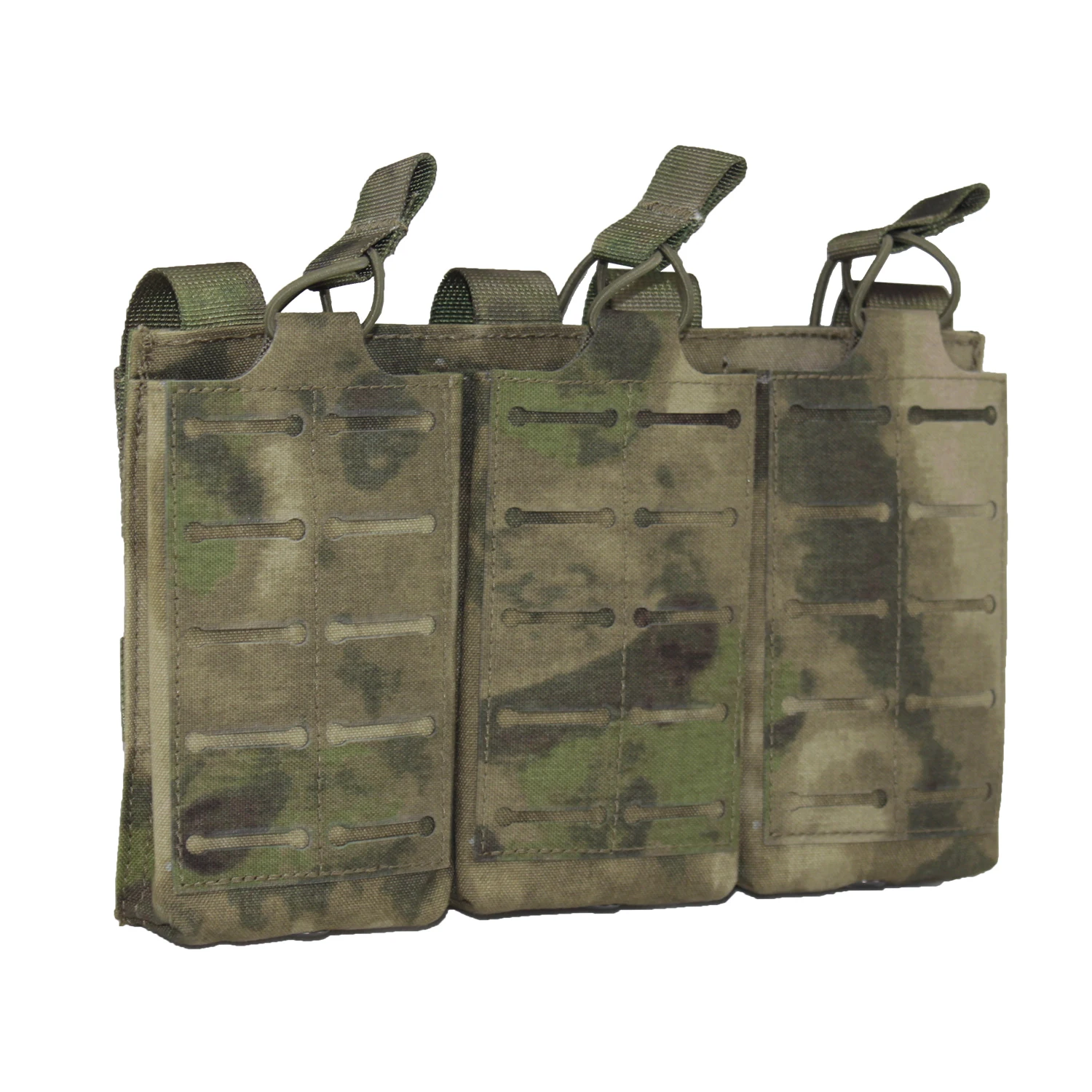 5.56 Triple Magazine Pouch Bags Pouch colors options for Tactical Vest Plate Carrier Chest rig Laser Cut Nylon