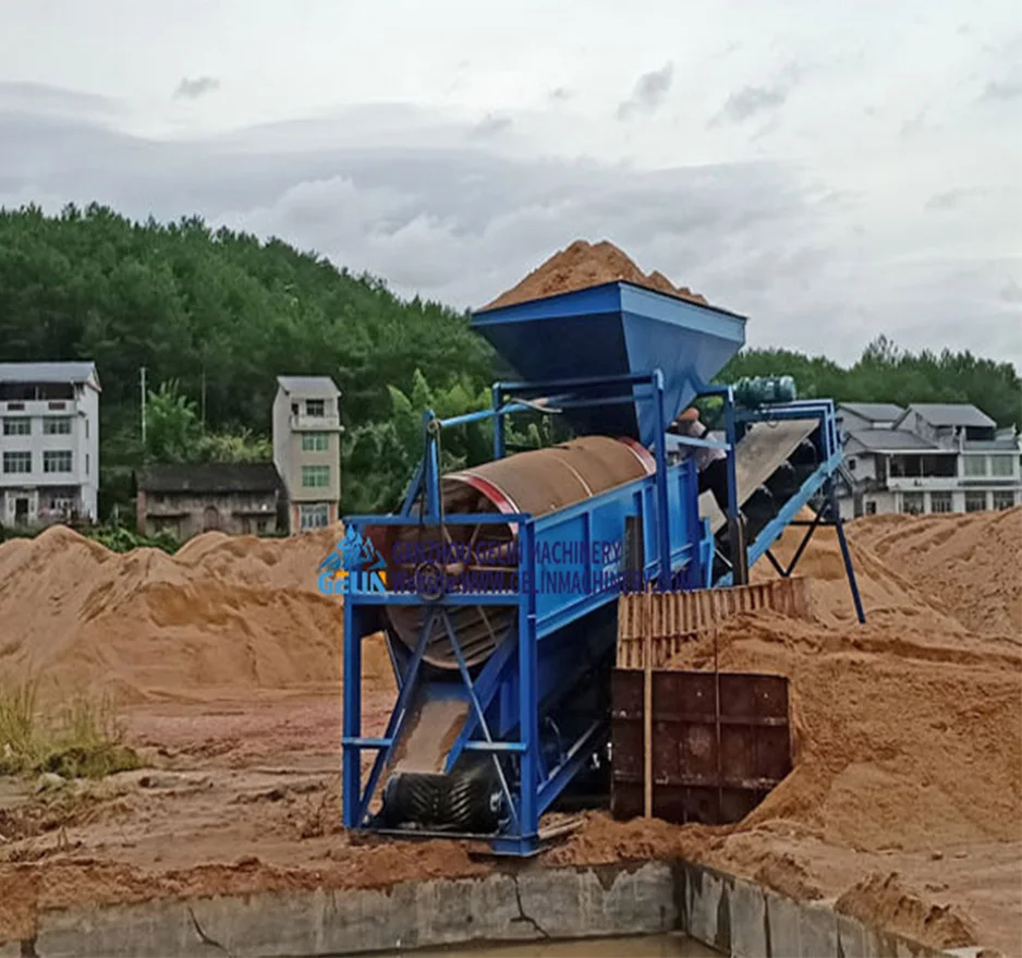 Good performance sand rock crushing screening washing plants with Gelin Mining