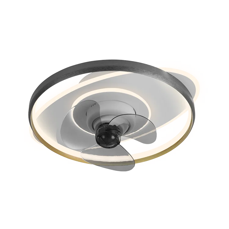 China factory smart modern decorative pc blade remotecontrol bedroom led ceiling fans with light