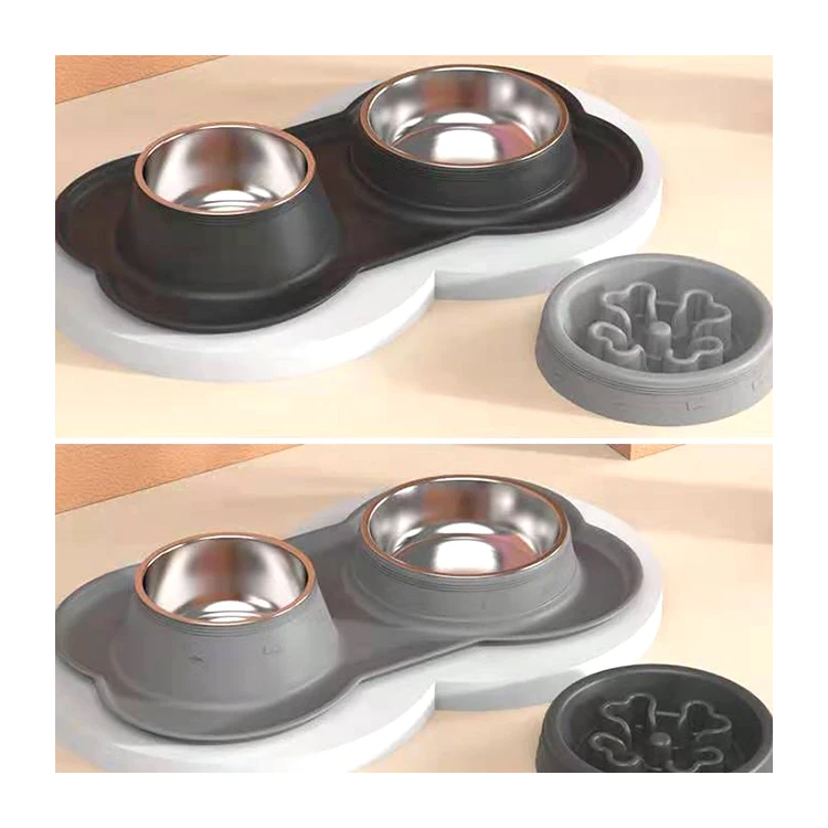 Anti-choking Pet Interactives Bloat Stop Spiral Dog Milk Spirals Feeder Slow Feed Mat Bowl For Cats And Dogs