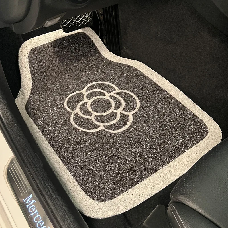 Cute girl Vehicle Interior Protection Accessory Non-Slip Auto Interior Foot Mats Durable Auto Floor Mat Universal Fit Cars