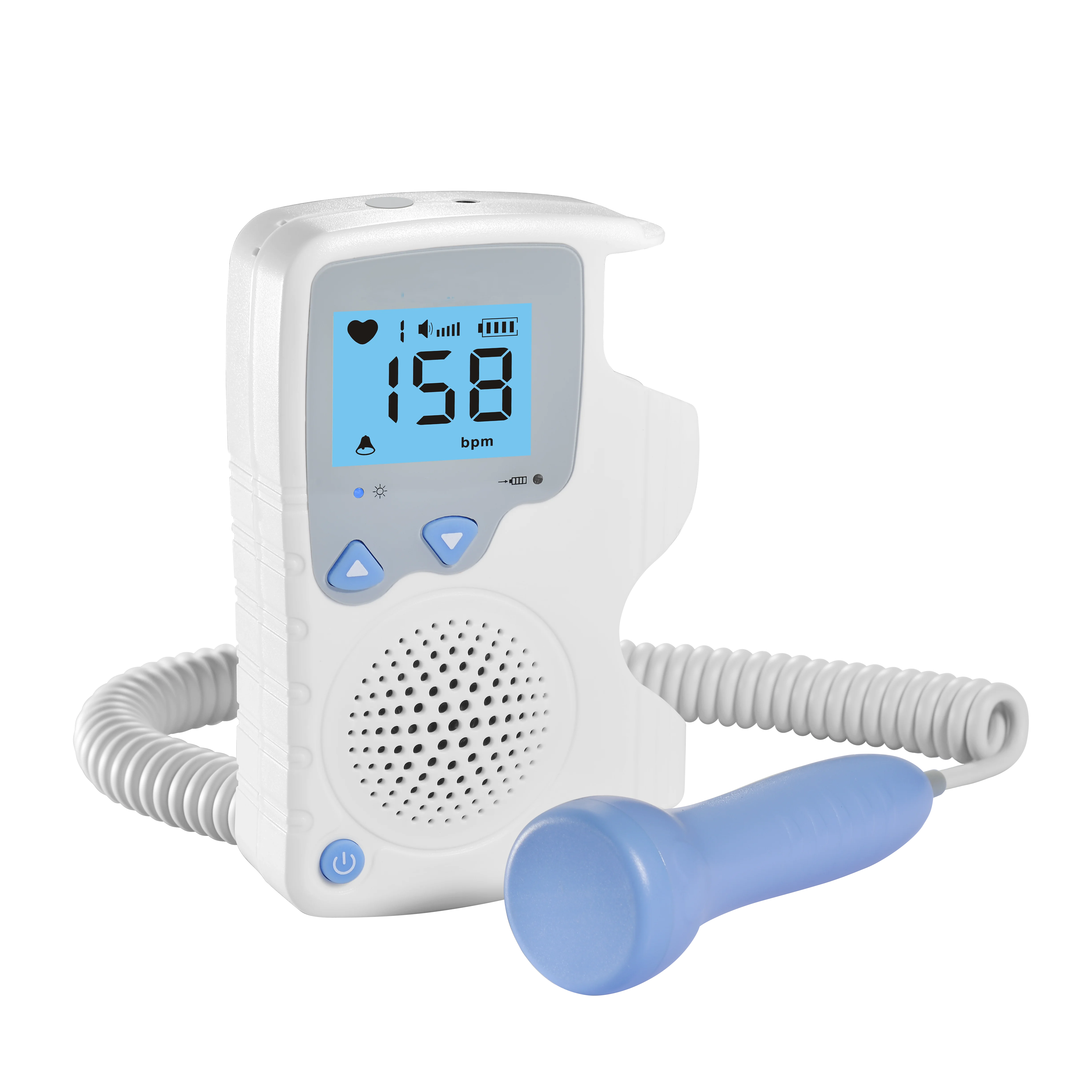 
Pregnant home used Ultrasound portable baby heartbeat health Doppler Fetal Monitor for baby heart beat sound 