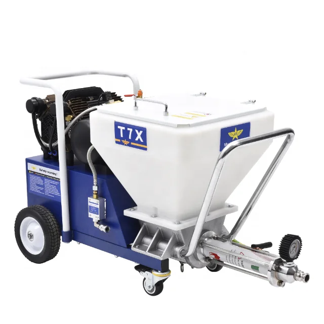 factory direct selling  T7X putty sparyer texture sprayer mortar sprayer