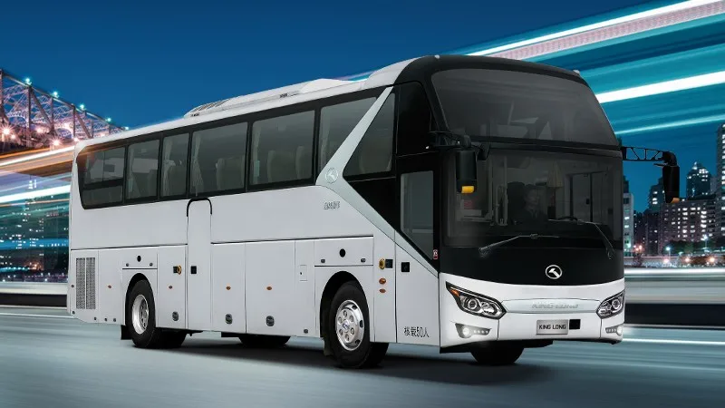 2024 KingLong Customizable Super Large Smart Bus XMQ6125QY High Speed Safe Sightseeing Bus Large Space 50 seats City Buses