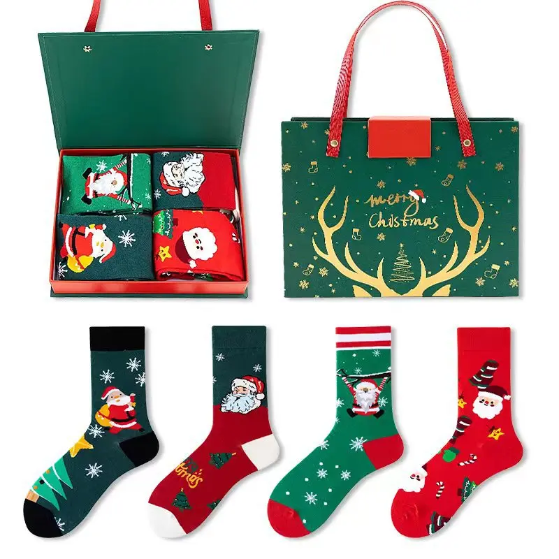 Bioserica Era christmas socks in box funny christmas gift sock christmas socks set