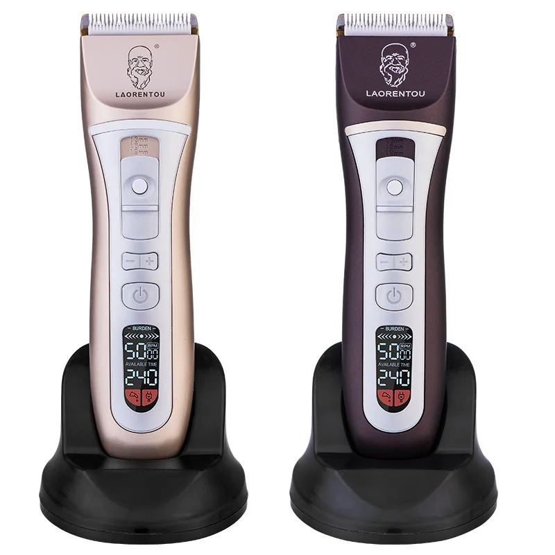2022 новая перезаряжаемая мощная Беспроводная электрическая машинка для стрижки волос, профессиональный беспроводной триммер, машинка для стрижки волос для всей семьи