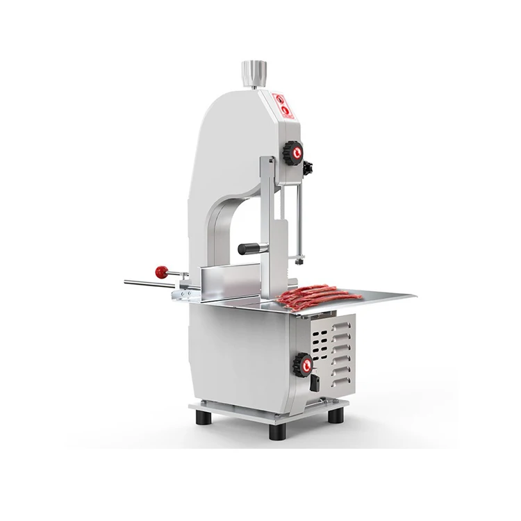 Table Top Bone Saw Cow Goat Beef Frozen Meat Cutter Cutting Band Saw Bone saw Machine