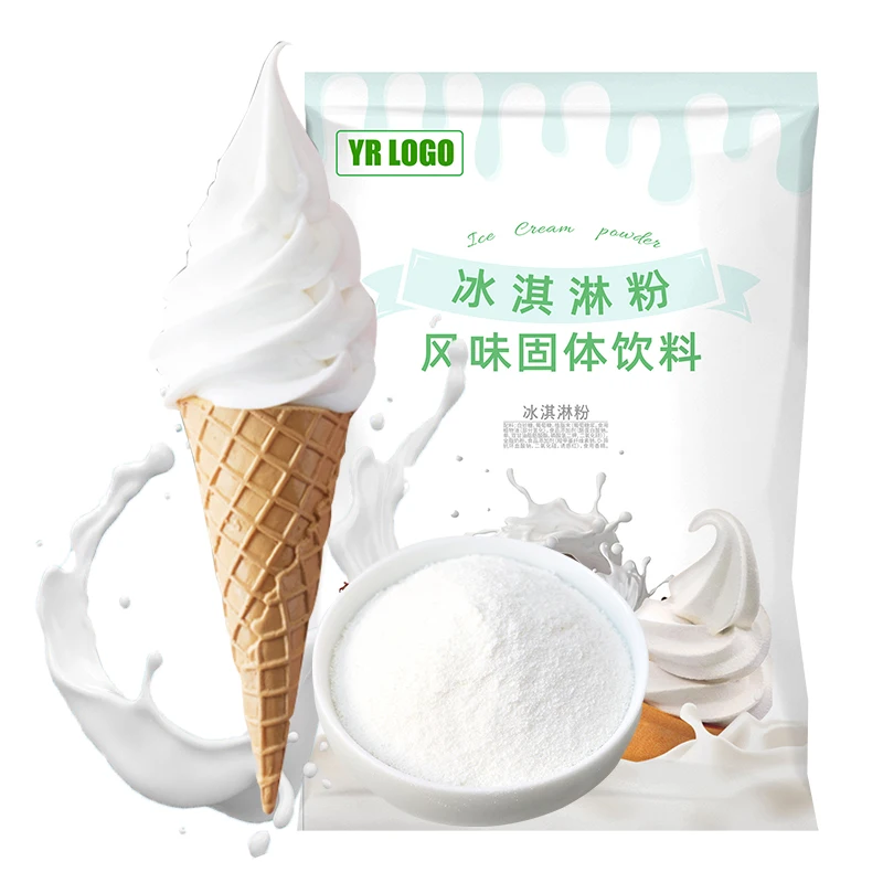 Refreshing Yogurt Flavored Ice Cream Powder DIY Milk Tea Shops and Cold Fruity Treats Perfect for Smoothies