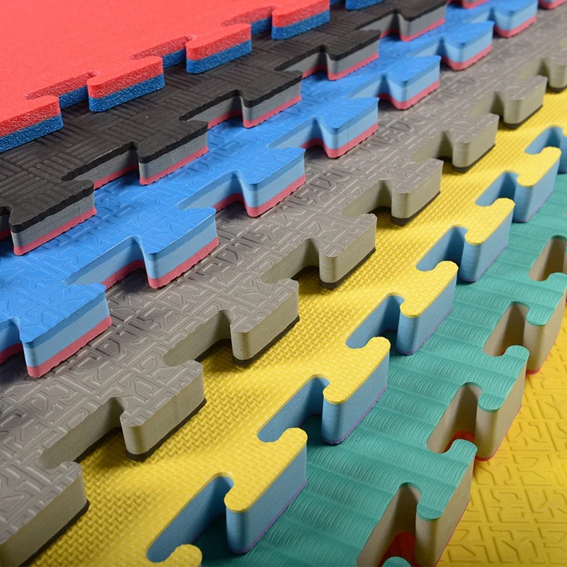 2024 popular Taekwondo Mat New Eva Foam Material Karate Tatami Mat Multi-size customization Martial Art Mat for Sale