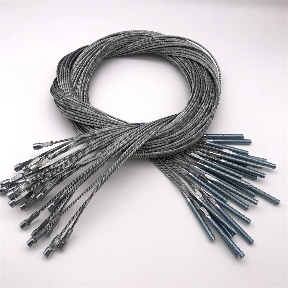 Zowee Elevator Door steel wire rope for 700mm center opening door 2715mm*3.2mm