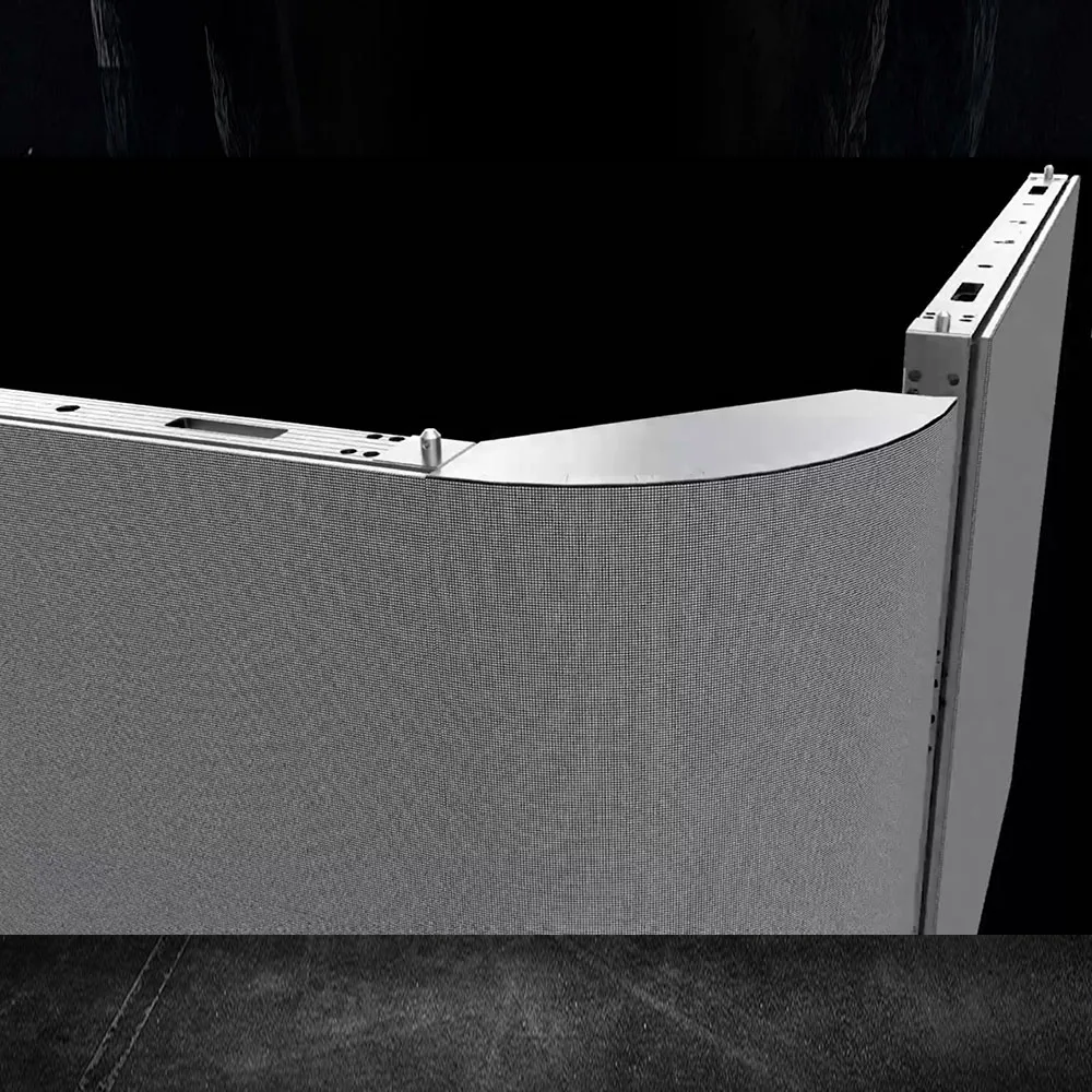 P10 наружный светодиодный 3D экран 160 градусов изогнутая настенная панель для архитектурных цифровая вывеска лифтов в аэропортах и автомобилях