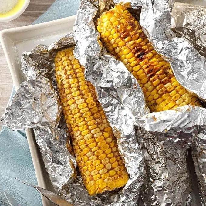 Customized Food Wrap Aluminum Foil 75 200 Square Foot Heavy Duty Silver Aluminum Foil Roll For Your Kitchen Mastery