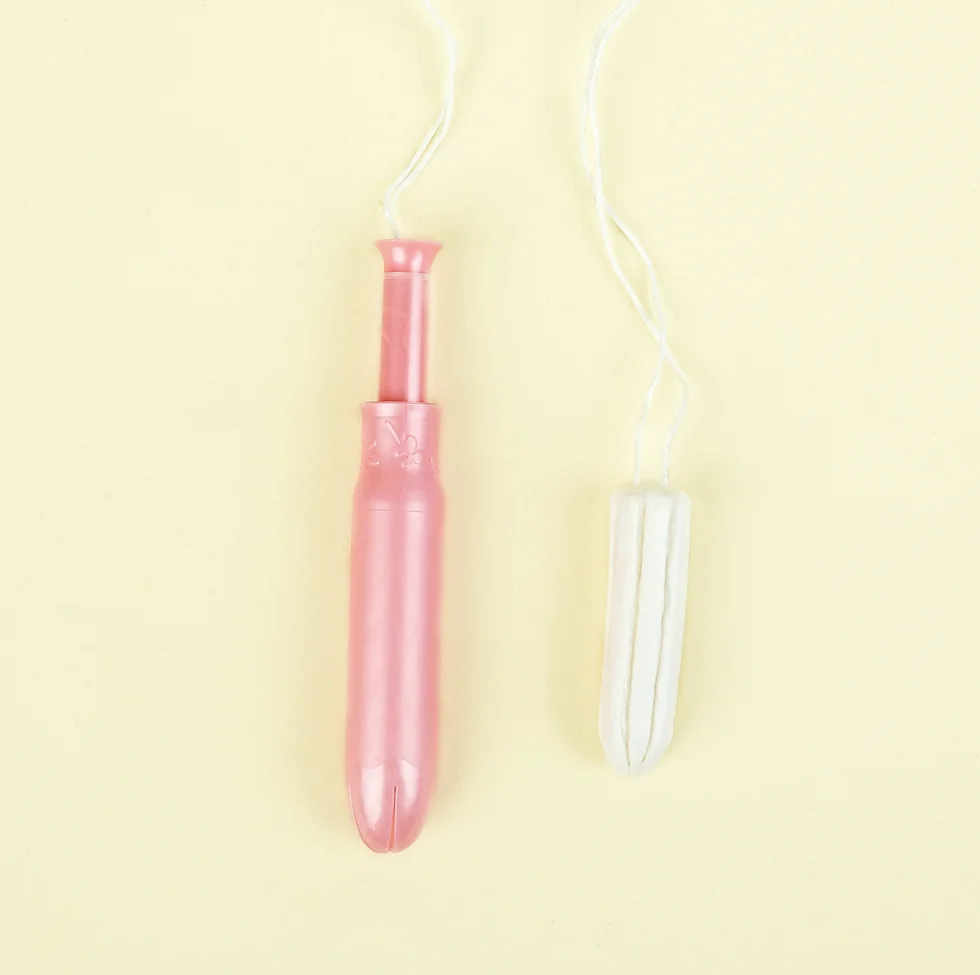 Wholesale Bulk 100% Organic cotton menstrual tampon vagina catheter tampon applicator tampons