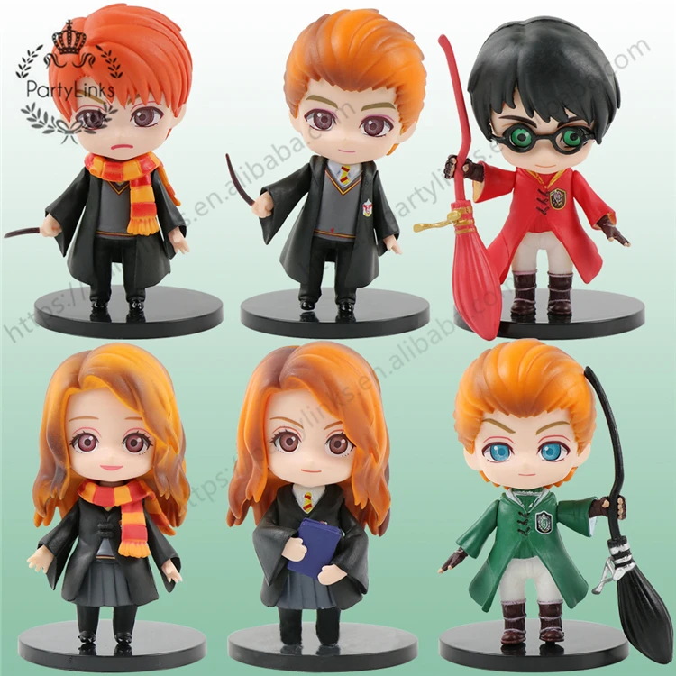 Harried Hogwarts Potters Pop Anime Figure Collection Vinyl Doll Model Toys Handmade Characters Action Figures For Fans Gift