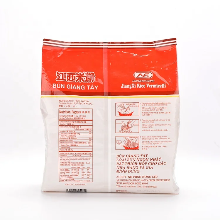 
Non GMO Certified Colorful Family Pack Rice Noodle 