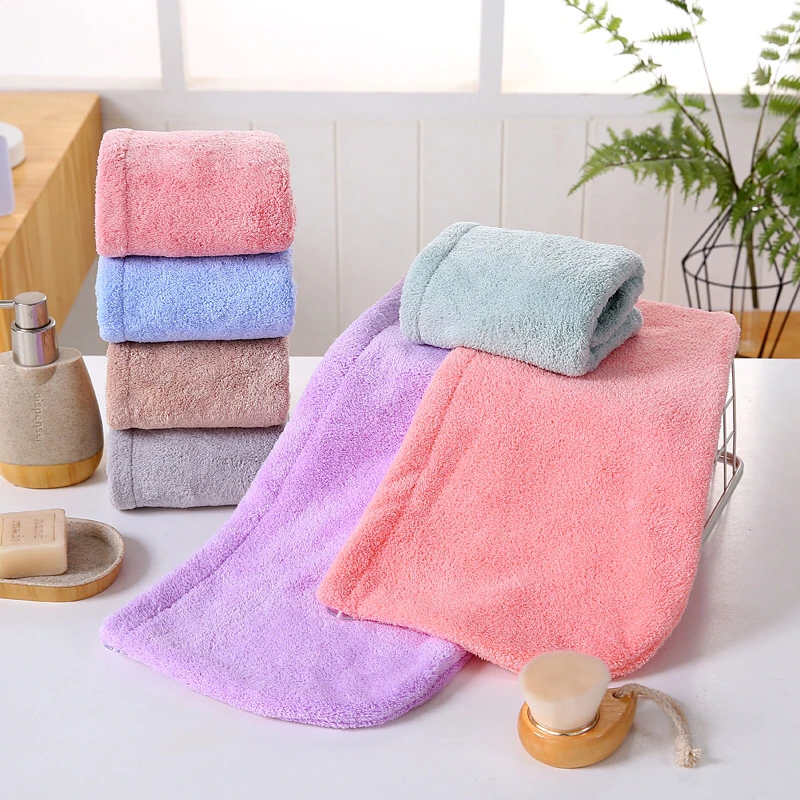 Super Absorbent Microfiber Hair Drying Towel Hair Wrap Towel Turban