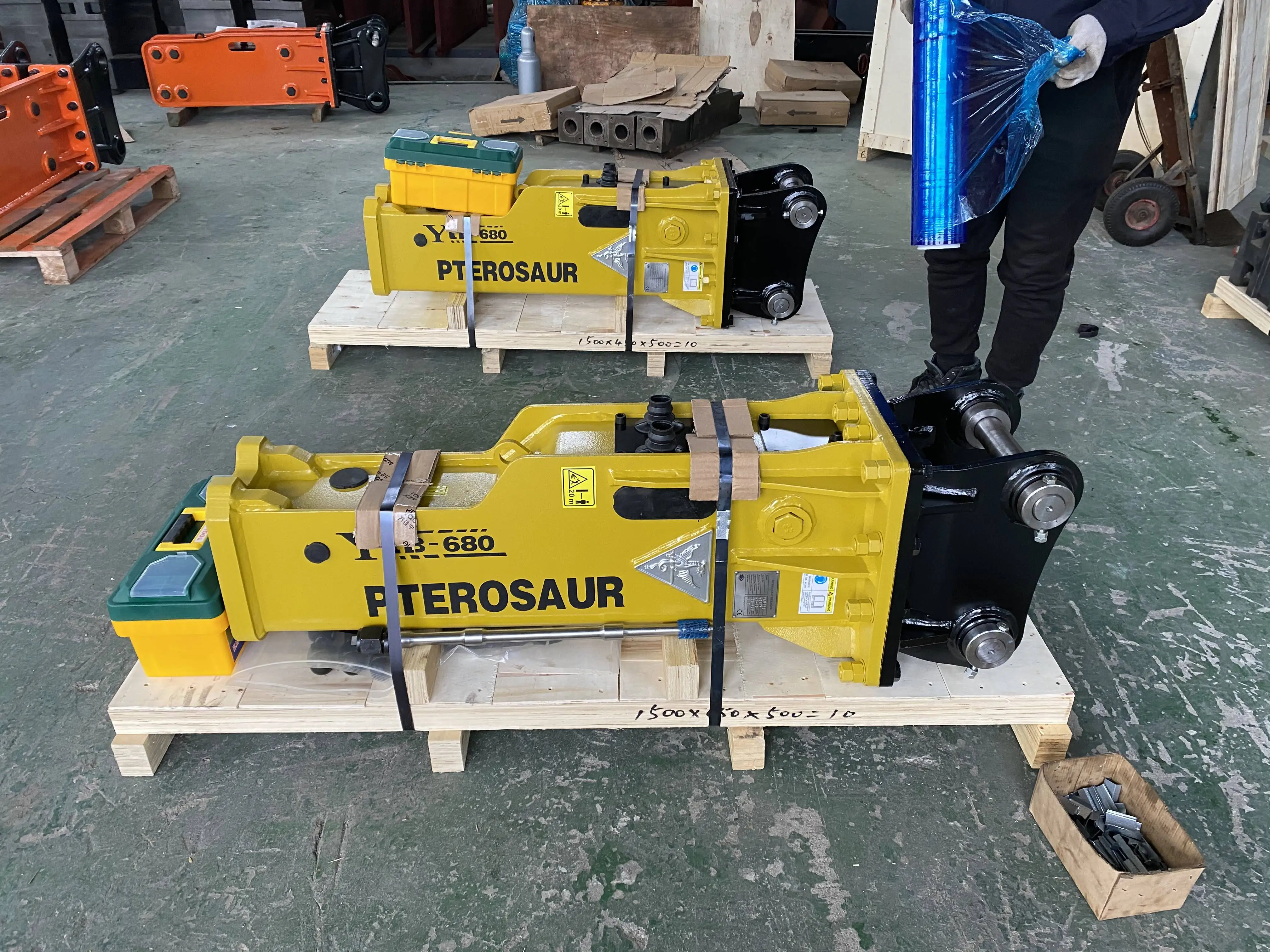 Factory Direct Hidraulicni Breaker 680 Hilty Hammer Demolition Demoledor Types of Jack Hammers for  7 Ton Excavator