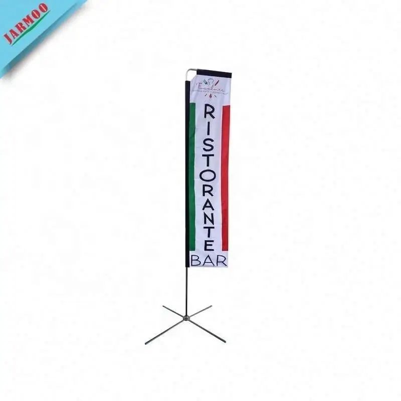 Display Single Sided Double Sided Beach Flags Teardrop Banner Flying Wind Resistant Beach Flags Feather Flag