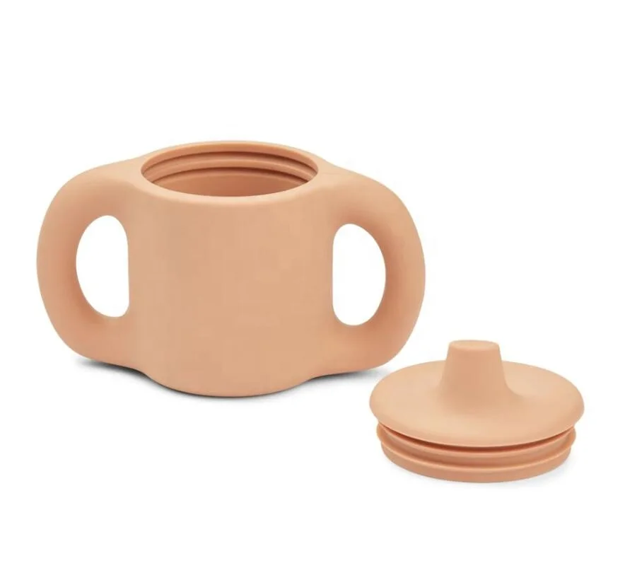 Newest 2023 Custom sippy cup for babies, 100% Food Grade Silicone Sippy Cup With Handles