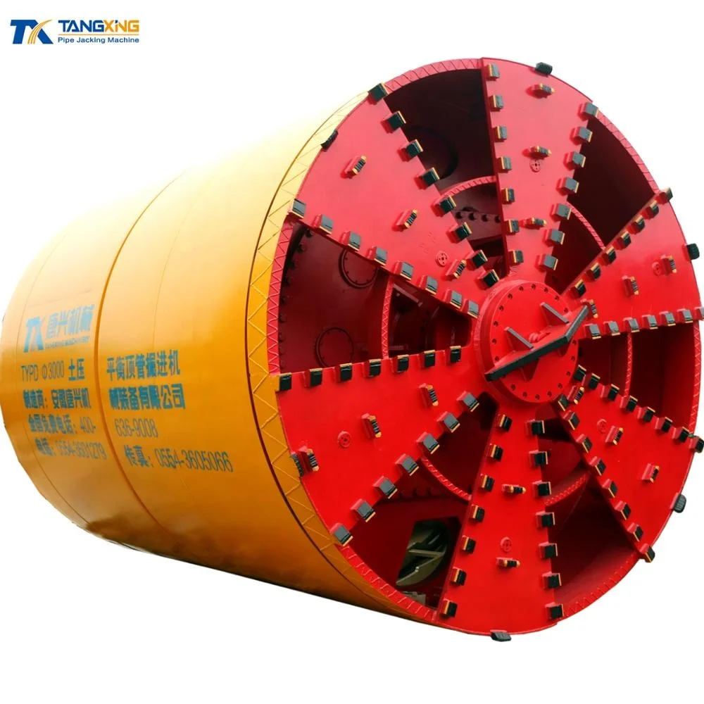2900mm  earth balance tunnel boring machine tbm good price hot products