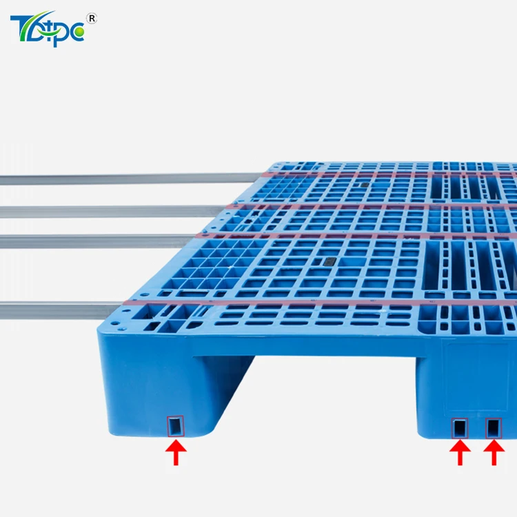 1200x1000mm Prime Hdpp Steel Reinforced Plastic Pallet Heavy Duty Pallet Plastic