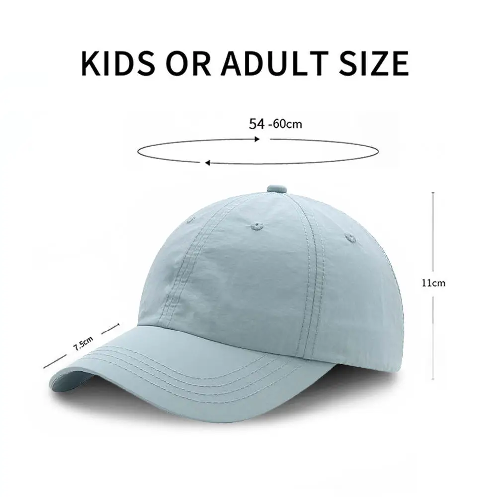 Wholesale Adjustable Quick drying Custom 6 Panel Dad Hat Embroidered logo Dad Hat Custom Baseball Caps Sports Hats