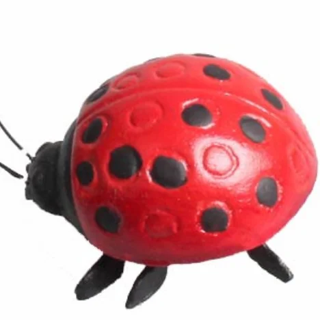 2023 новые металлические изделия из чугуна, божья коровка, украшение для сада во дворе, Художественная Скульптура