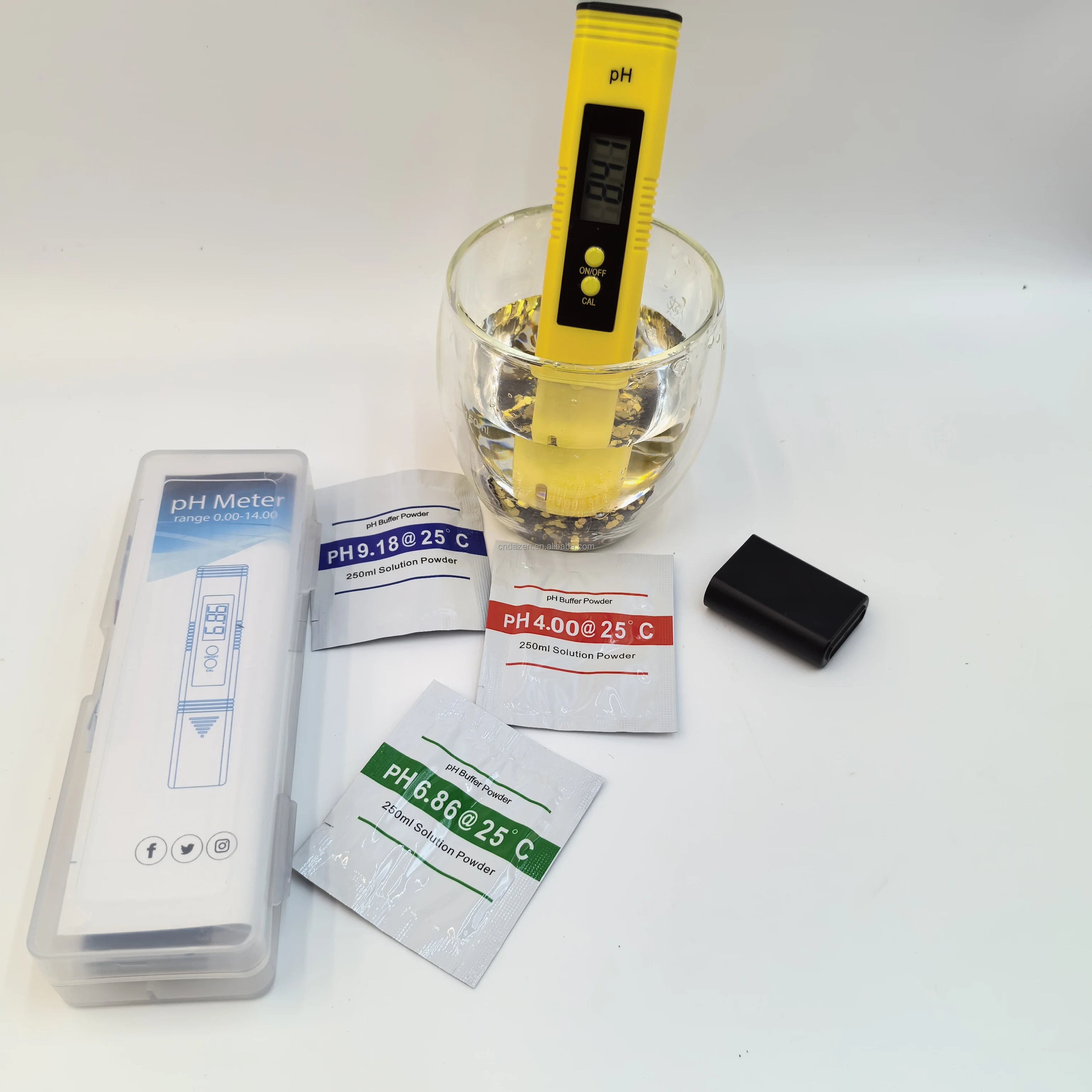 Digital pH Meter Tester Pen ABS Hydroponics Water Analyzer for Home Use Smart Home TDS Pen