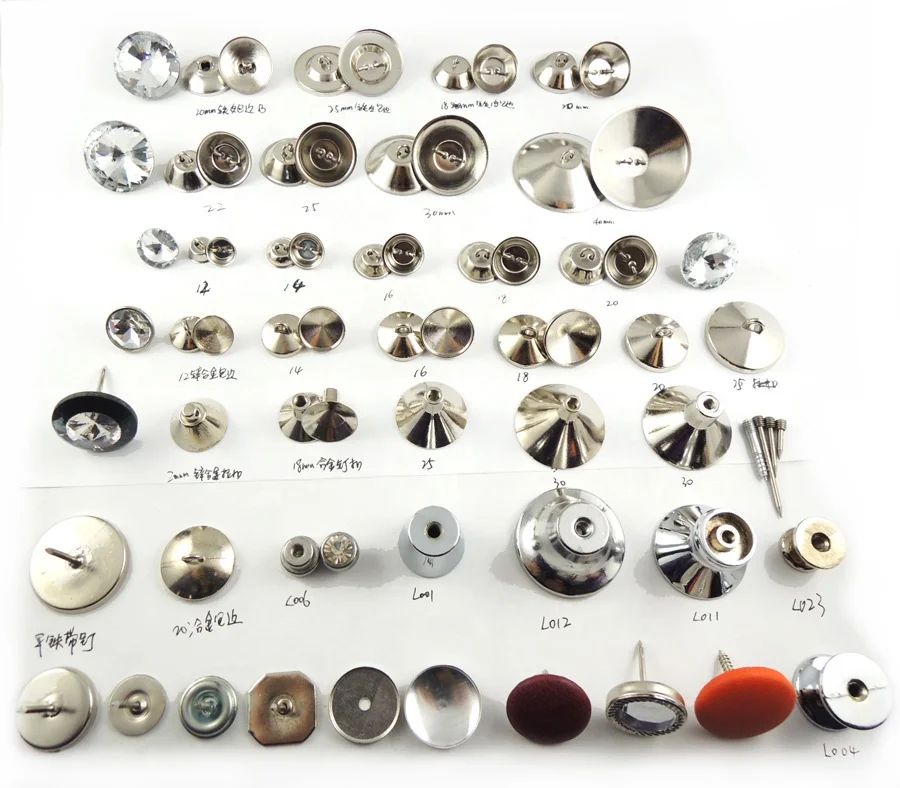 Sofa Button Iron Bubble Nail round Heads Chair Nails Decorative Upholstery Materials