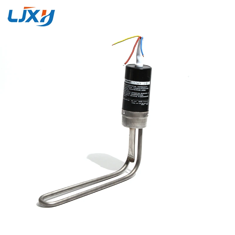 LJXH AC220V Electric Heating Pipe Heater Element 24CM Length 1500W for 47mm Installation Caliber for Solar Water Heater