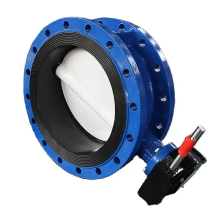 D341X manual ventilating butterfly Concentric Flanged Butterfly Valve
