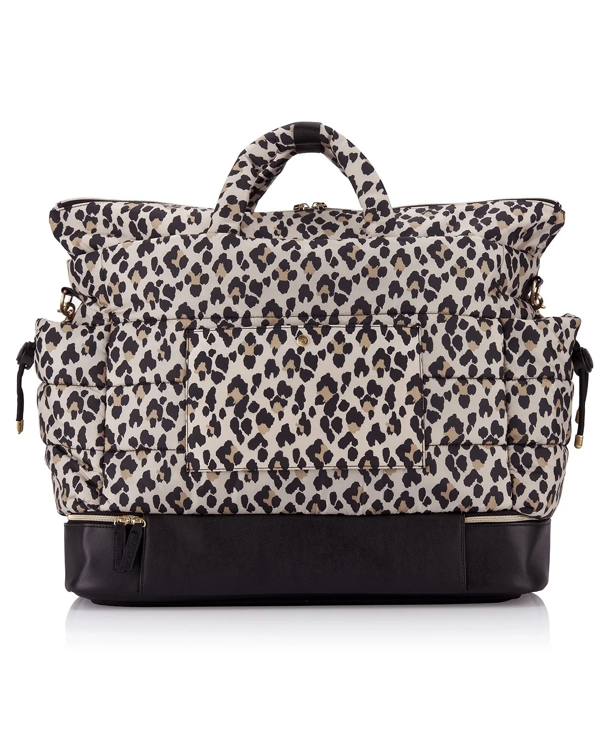 Printed duffel bags women weekend tote soft quilted nylon overnight bags for men or women waterproof travel shoe bags