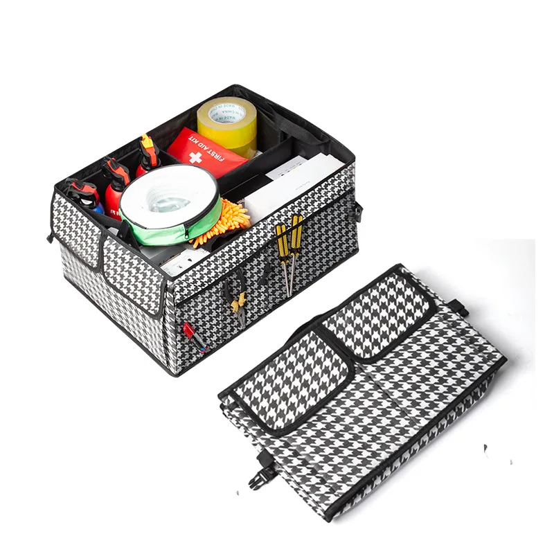 High Quality Waterproof Oxford Collapsible Trunk Storage Organizer for Car