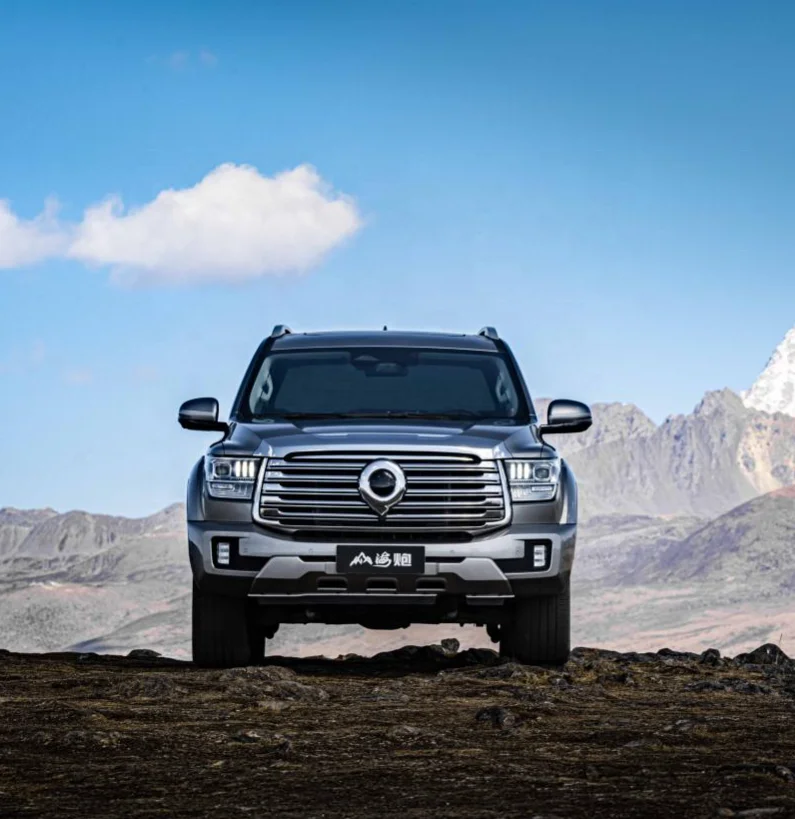 Great Wall Shanhai Cannon 9AT+48V V6 GDI+PFI  4WD Gasoline Hyrid pickup trucks 5 seats Chinese pickup trucks