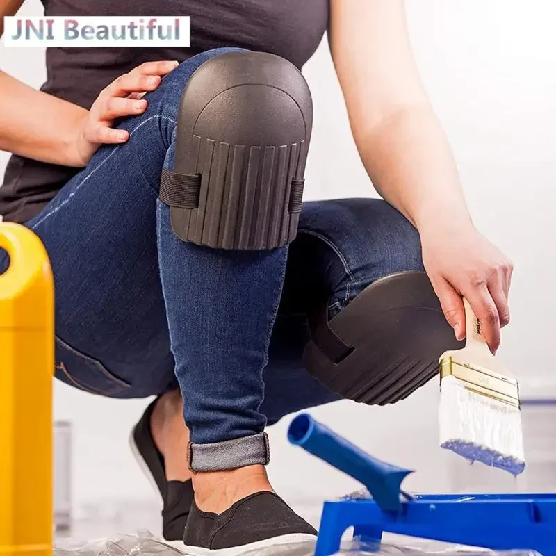Adjustable Waterproof EVA Garden Construction Knee Protection Pad Moisture-Proof Thickened Foam Knee Pad for Workouts