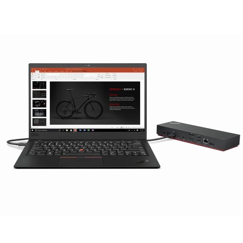 Lenovo 40B00135 Thunderbolt 4 ThinkPad Universal Dock 8K Display Support Up to 100W Power