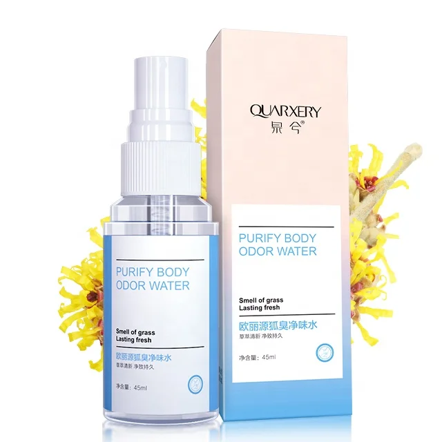 OEM/ODM Popular Hot Selling Bottle Armpit Cleaning Peculiar Smell Treatment Removing Deodorizing Spray Body Odor Clean Water
