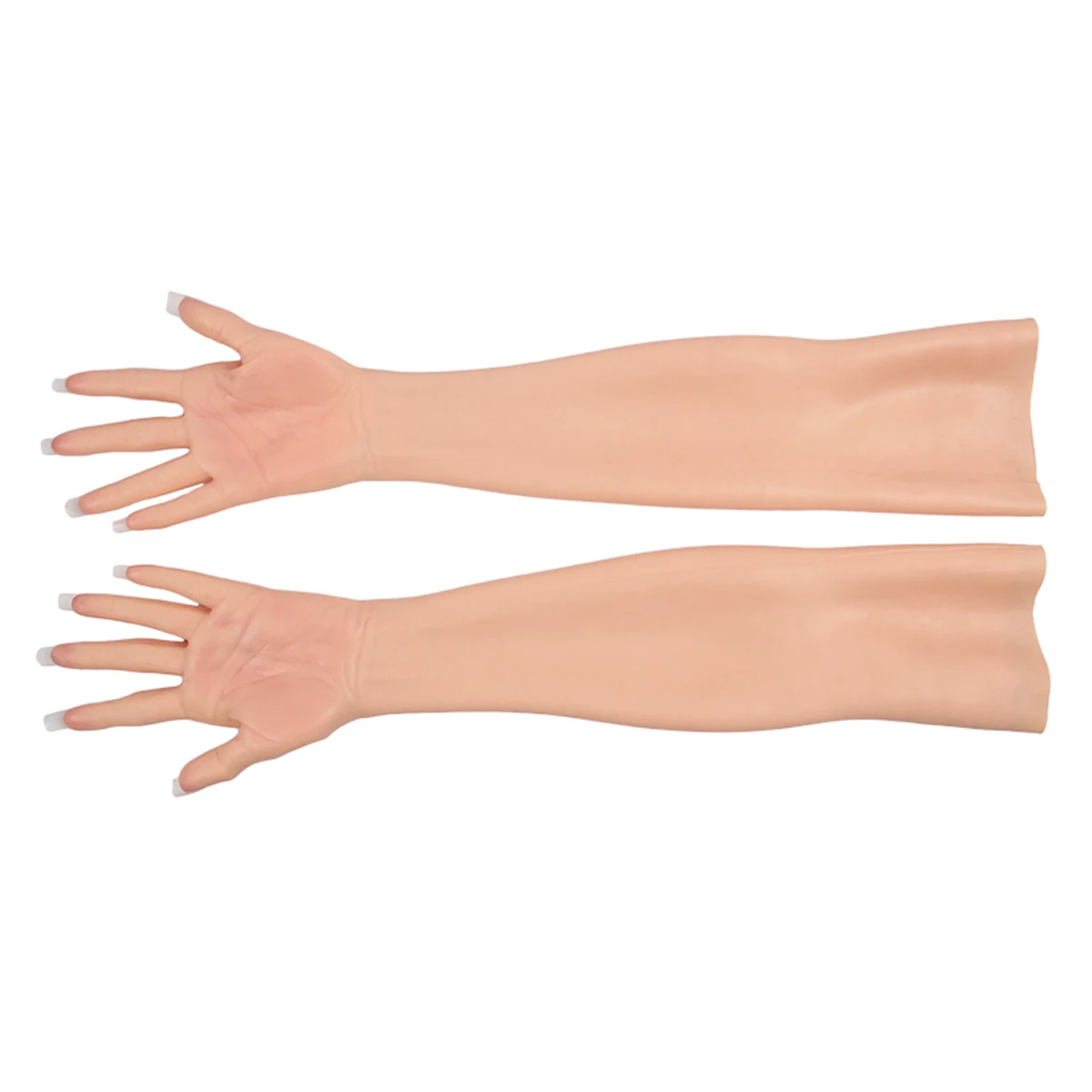 Силиконовые женские перчатки Женский рукав Женская искусственная кожа искусственные руки Трансвестит косплей костюм